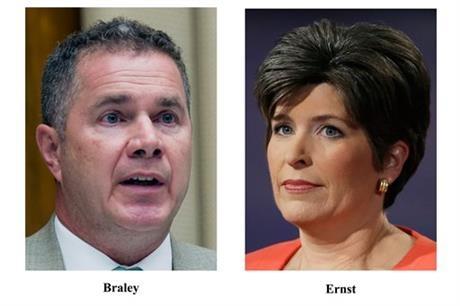 Bruce Braley v Joni Ernst on Your Gun Rights!