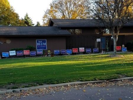 An IGO member's house in Marshalltown that we came across yesterday. Gun owners are fired up and looking to hold gun grabbers like Steve Sodders accountable on Tuesday!