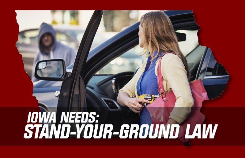 More Support for StandYourGround Legislation! Iowa Gun Owners