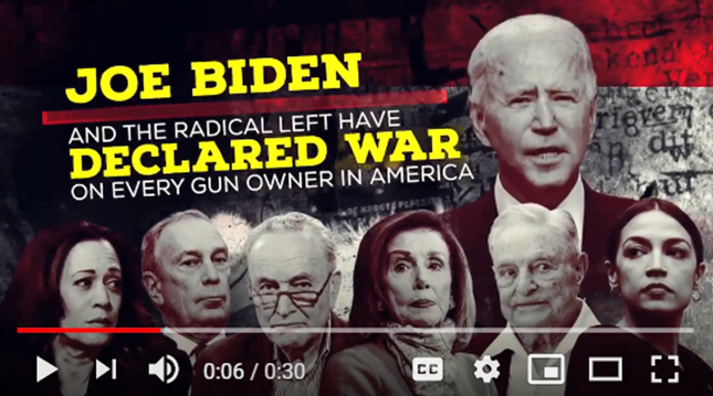 MUST WATCH: IGO's Digital Ad on Biden's Gun Control Agenda!