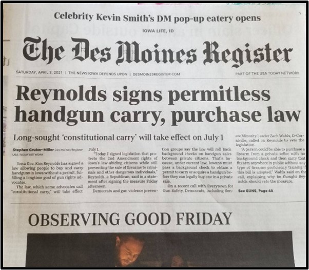 The Fight for Constitutional Carry is Over!