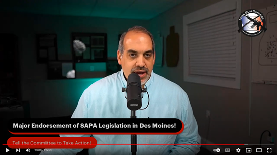 Breaking: Carroll County Attorney Urges Passage of SAPA!
