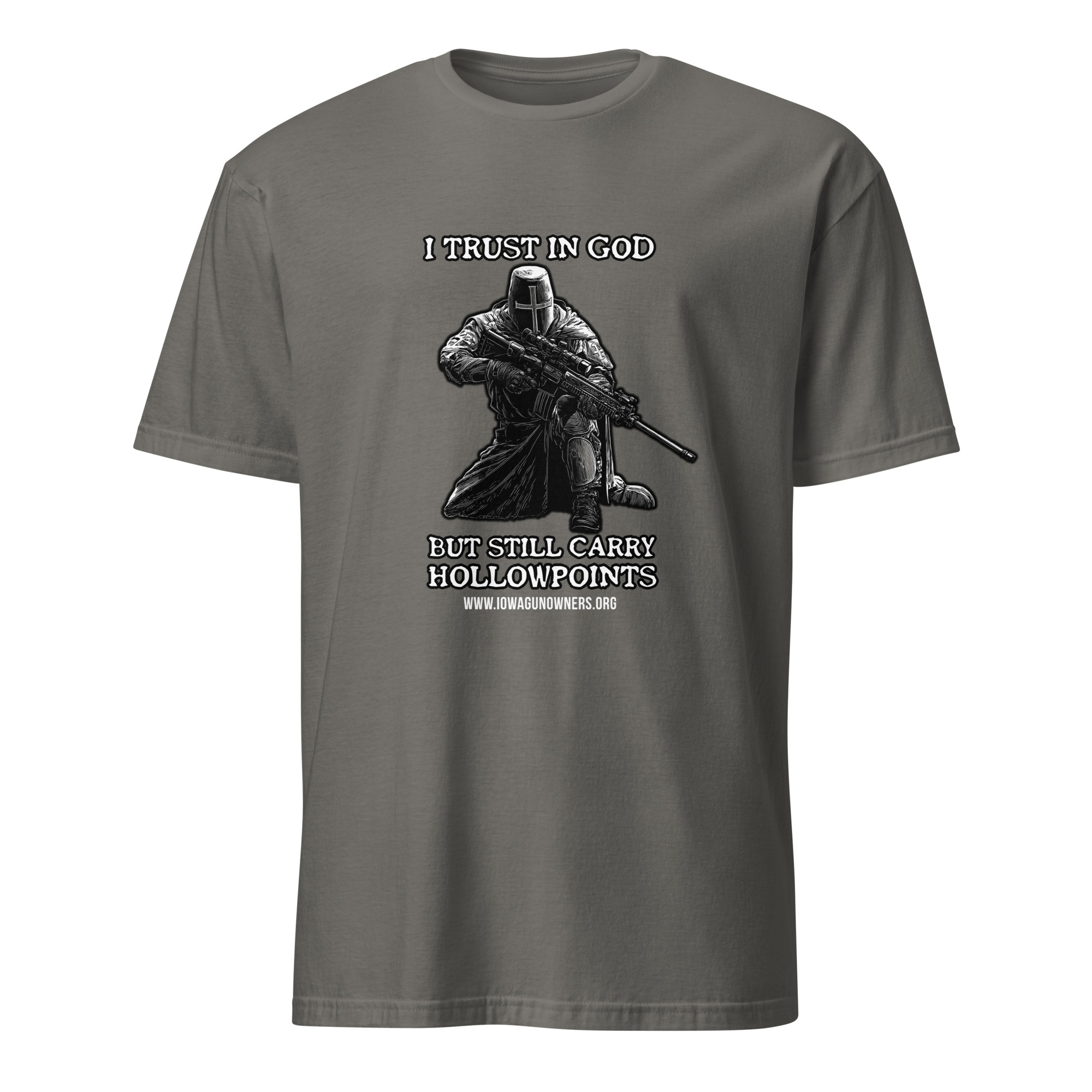 Supersoft – Short-Sleeve – Unisex – White Letters “I Trust In God” - Image 17