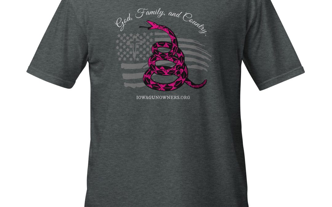 Supersoft – Short Sleeve – Women’s – White Text – God, Family and Country