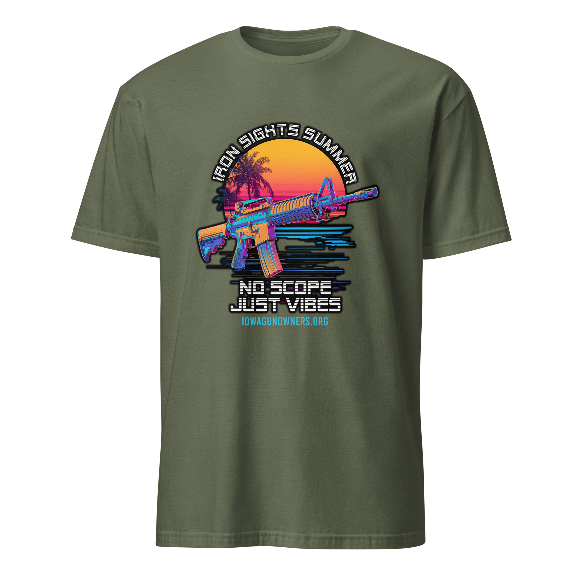 Supersoft – Short Sleeve – Unisex – “No Scope Summer” - Image 3