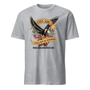 Supersoft – Short-Sleeve – Unisex – Black Text “I’m 1776% Sure”