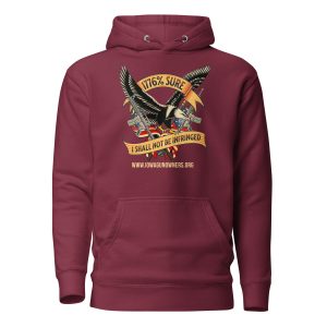 1776% Sure - Gold Text - Unisex Hoodie