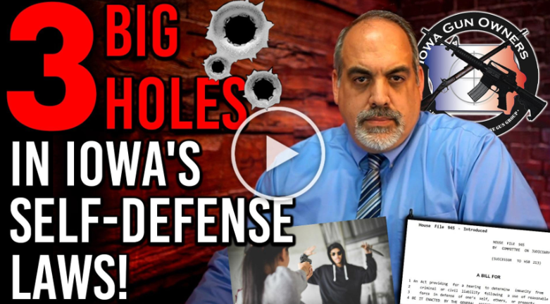 Watch: This is What Must Be Fixed in Iowa’s Stand-Your-Ground Law