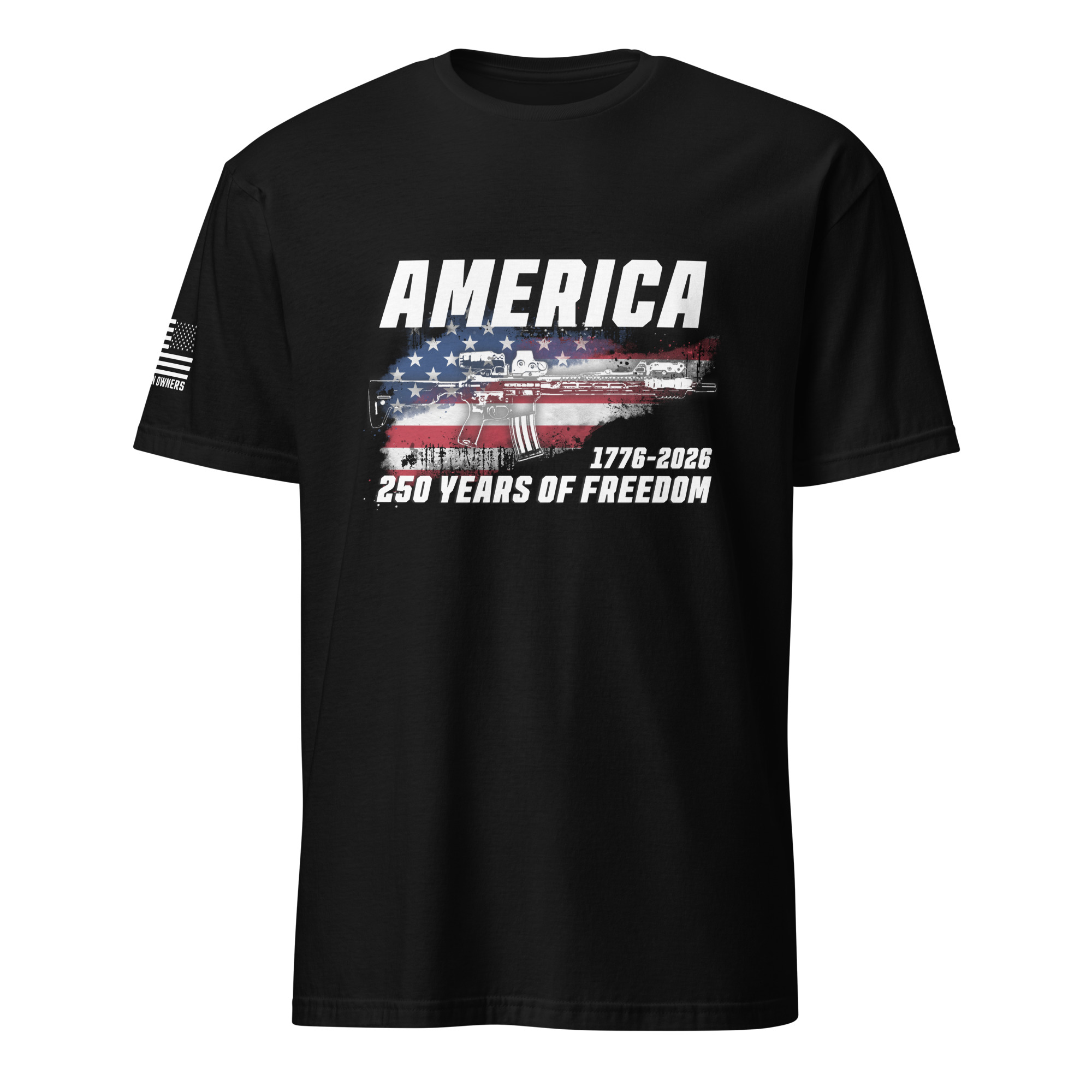 Supersoft – Short Sleeve – Unisex – “America’s 250th” - Image 3