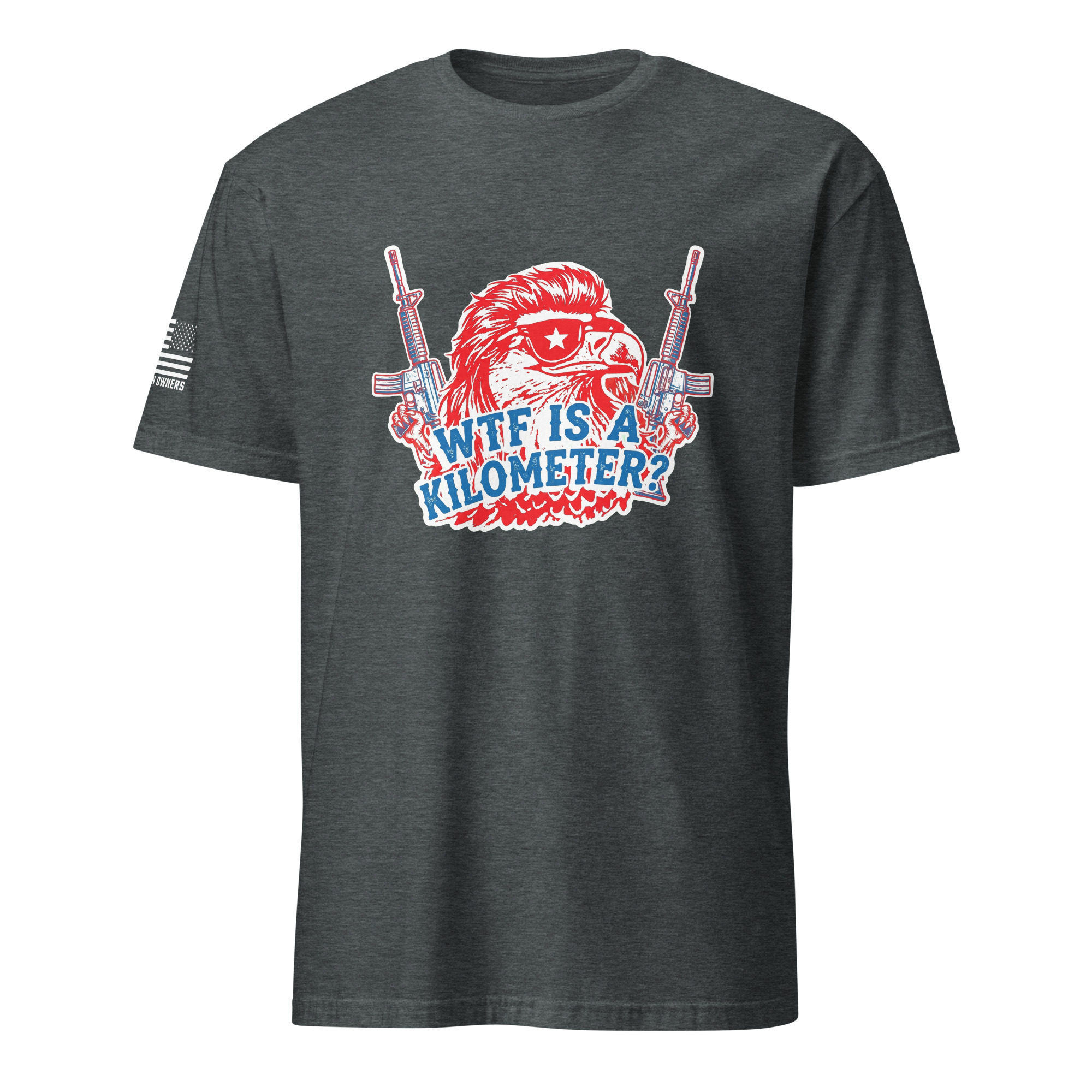 Supersoft – Short Sleeve – Unisex – "WTF Is A Kilometer” - Image 5