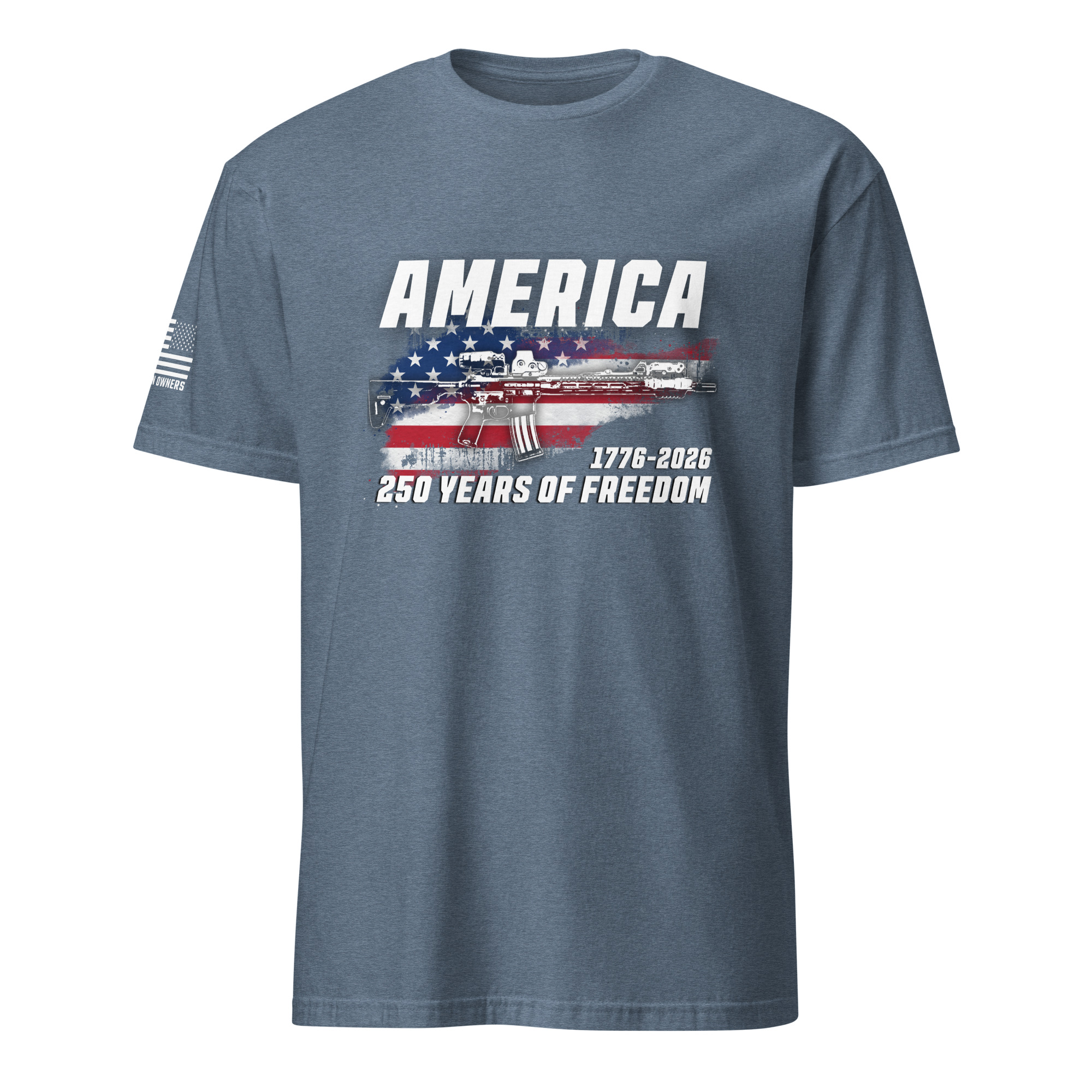 Supersoft – Short Sleeve – Unisex – “America’s 250th” - Image 15