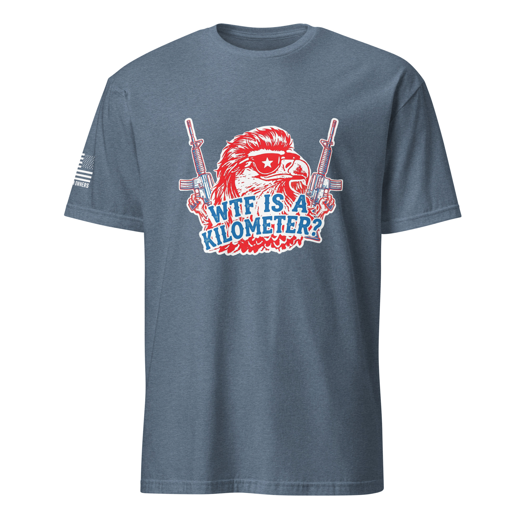 Supersoft – Short Sleeve – Unisex – "WTF Is A Kilometer” - Image 15