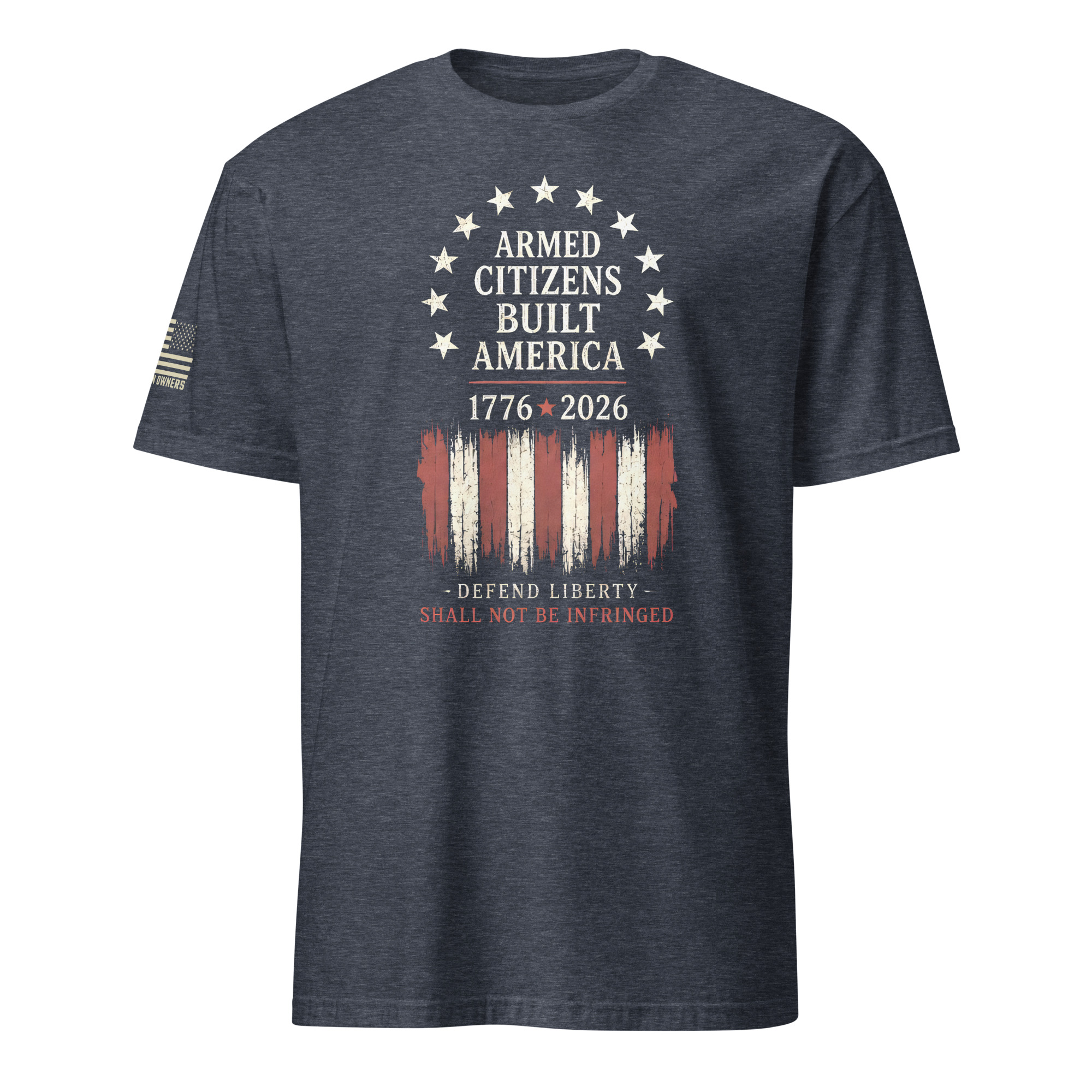 Supersoft – Short Sleeve – Unisex – “Armed Citizens Built America” - Image 7