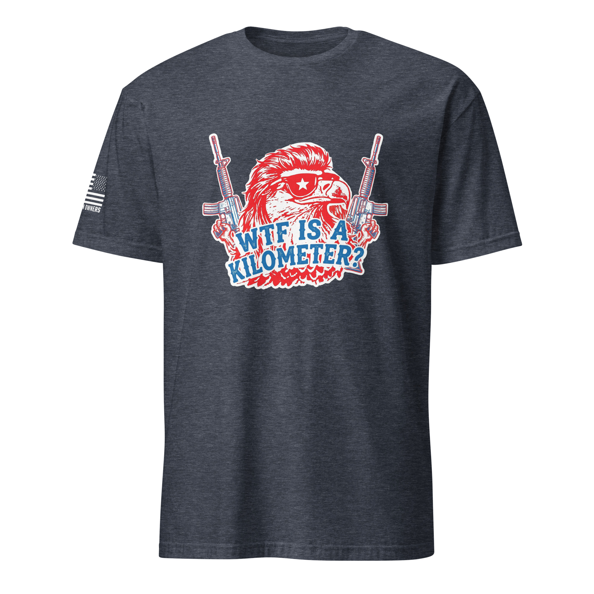 Supersoft – Short Sleeve – Unisex – "WTF Is A Kilometer” - Image 7