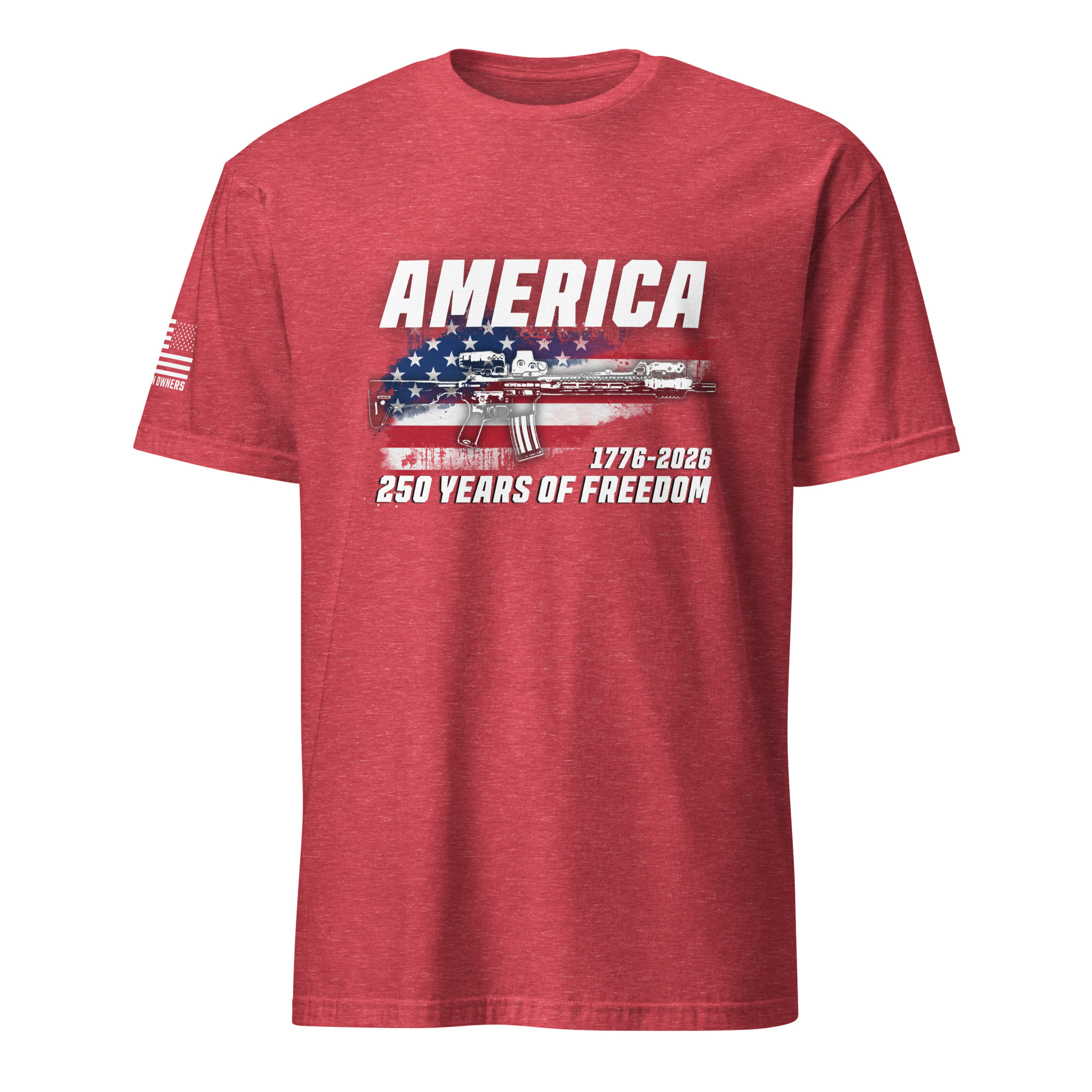 Supersoft – Short Sleeve – Unisex – “America’s 250th” - Image 13