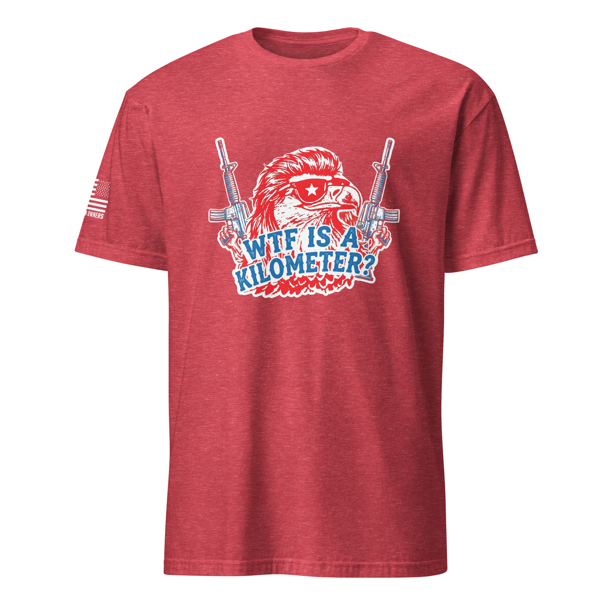 Supersoft – Short Sleeve – Unisex – "WTF Is A Kilometer” - Image 13