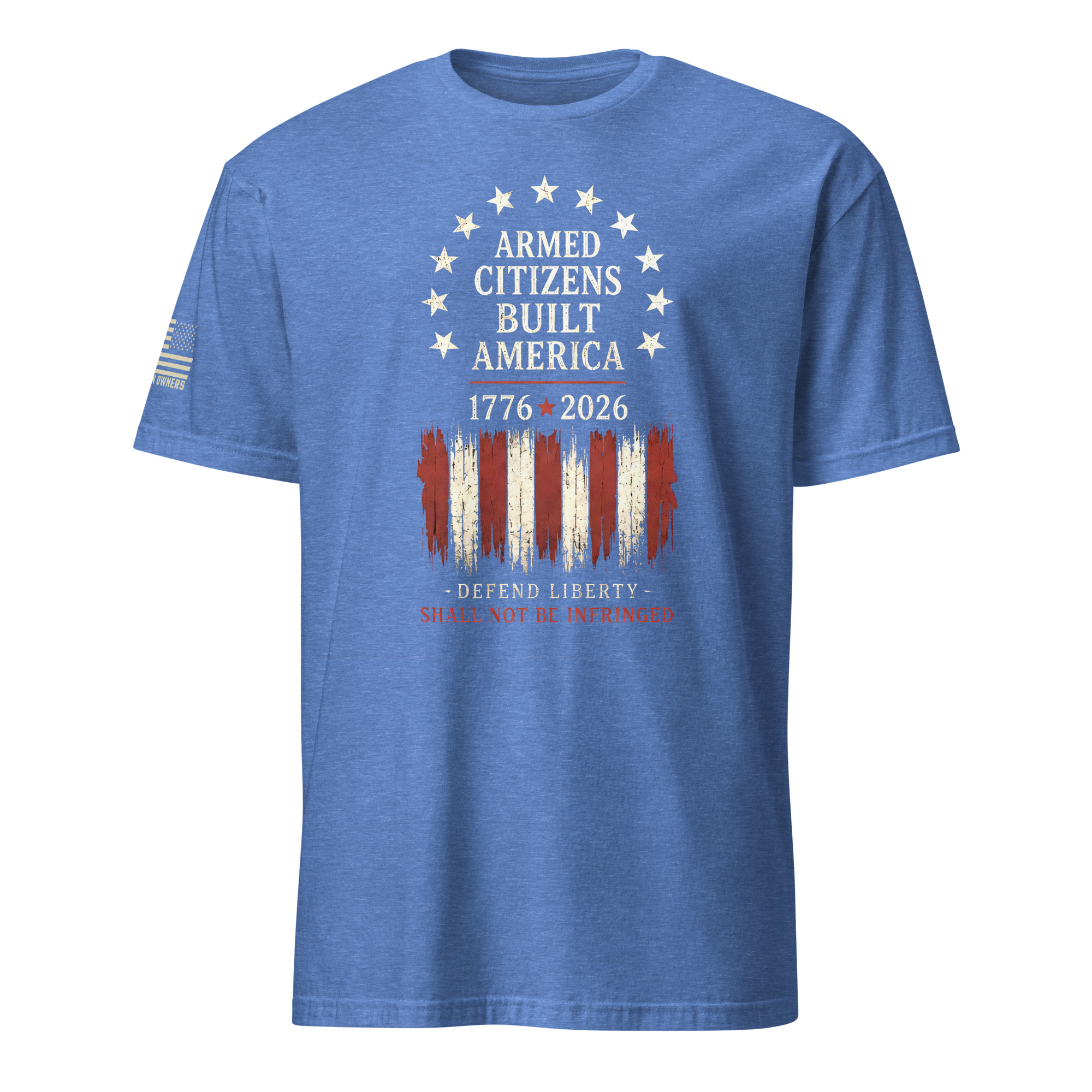 Supersoft – Short Sleeve – Unisex – “Armed Citizens Built America” - Image 17
