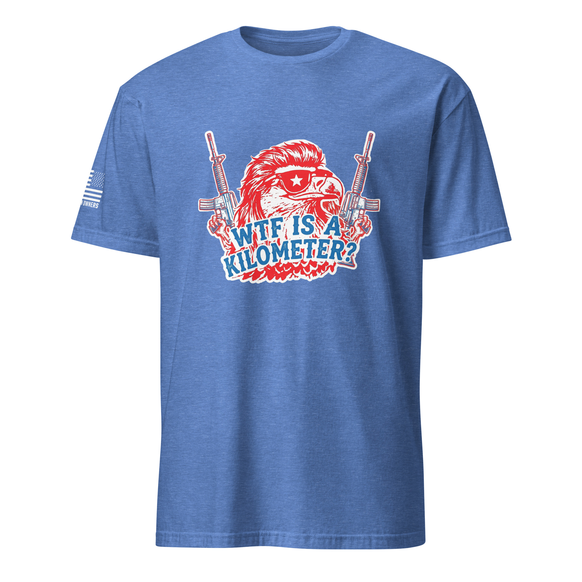 Supersoft – Short Sleeve – Unisex – "WTF Is A Kilometer” - Image 17