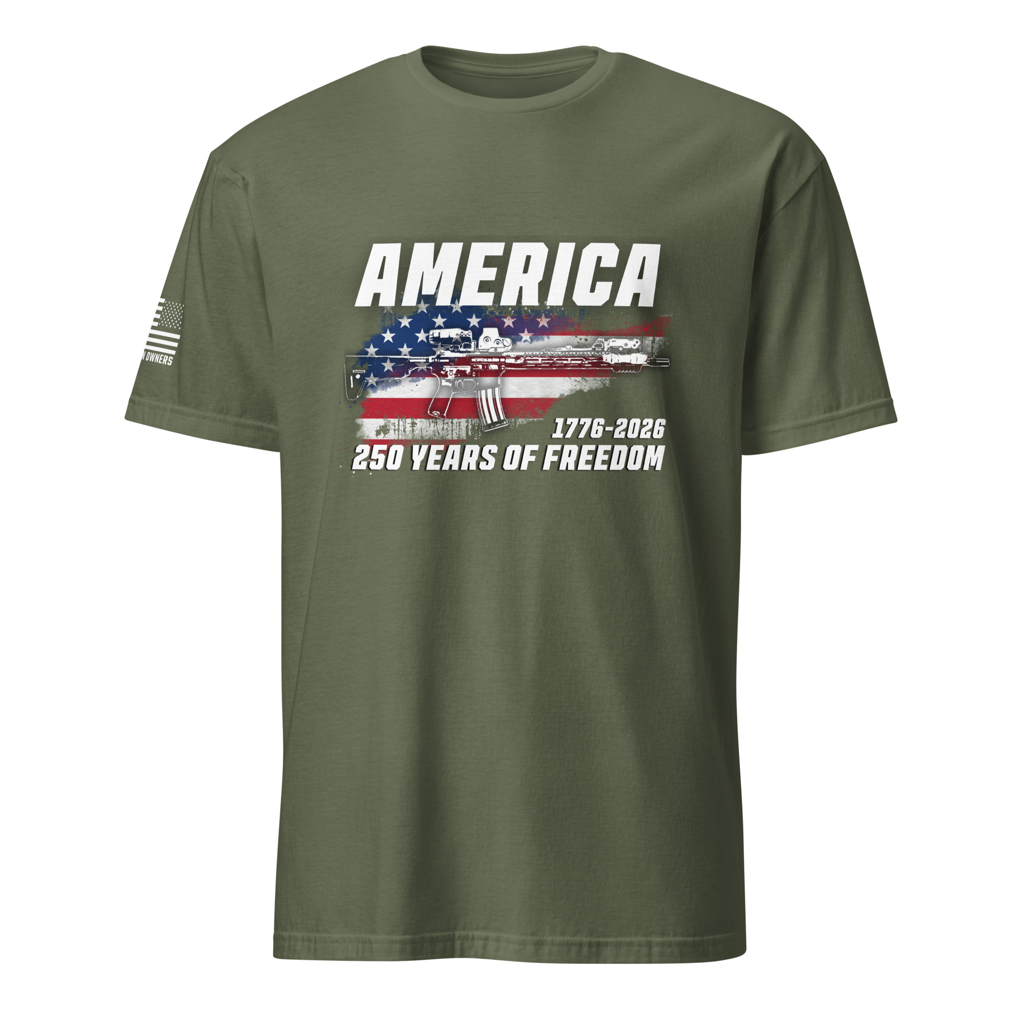 Supersoft – Short Sleeve – Unisex – “America’s 250th”