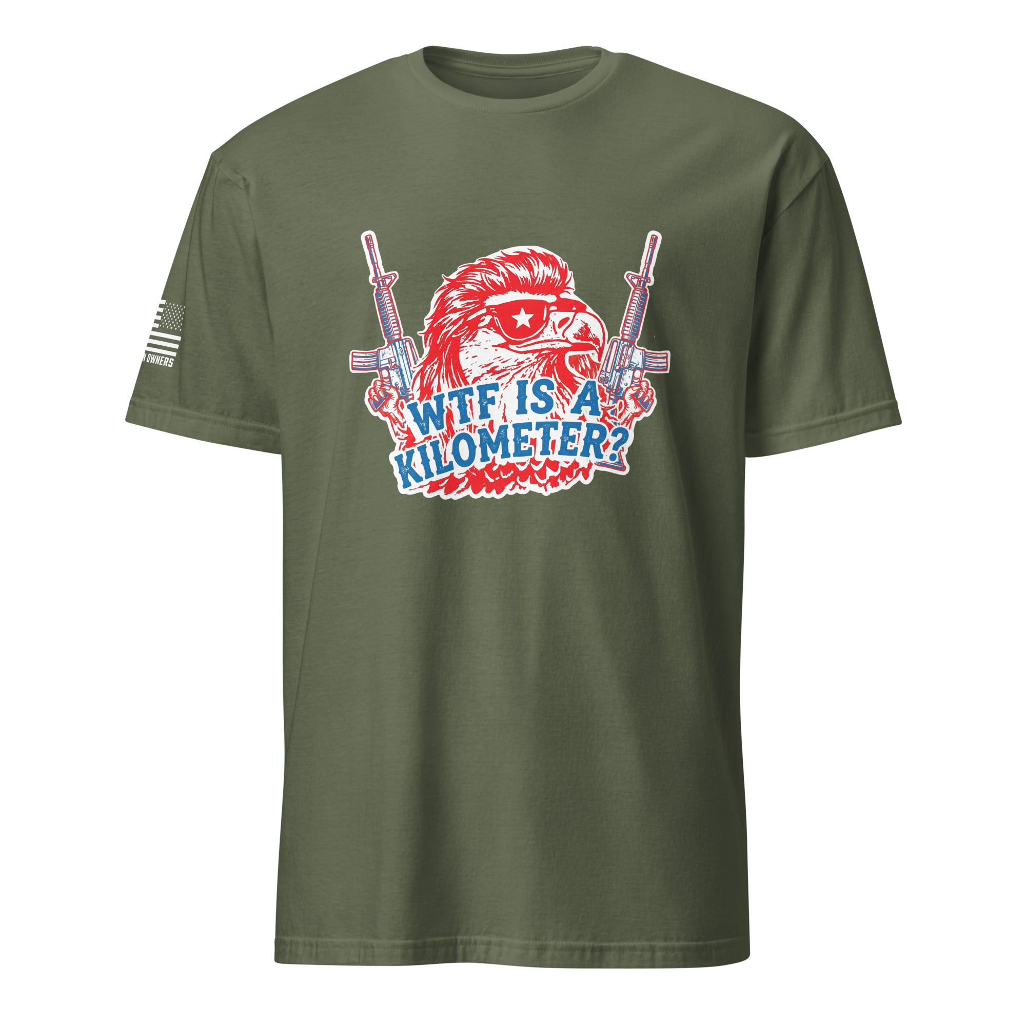 Supersoft – Short Sleeve – Unisex – "WTF Is A Kilometer” - Image 11