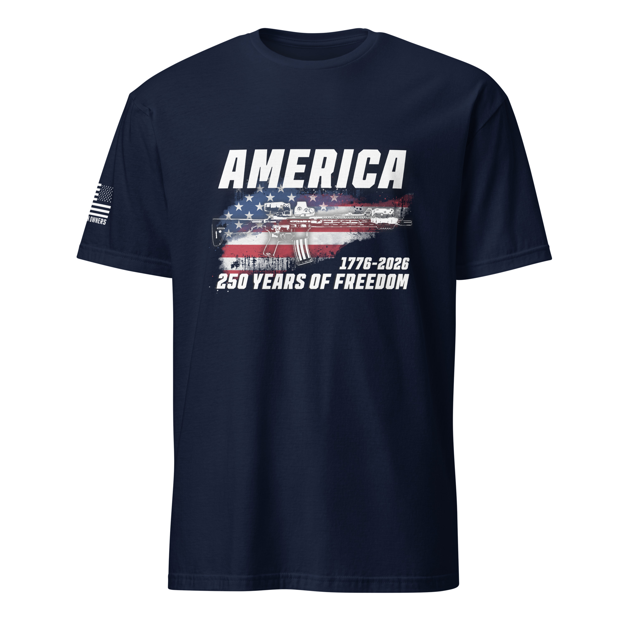 Supersoft – Short Sleeve – Unisex – “America’s 250th” - Image 5