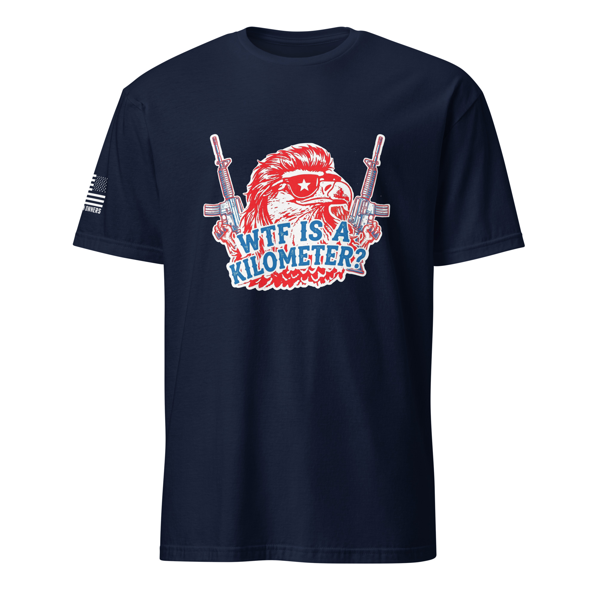 Supersoft – Short Sleeve – Unisex – "WTF Is A Kilometer” - Image 3