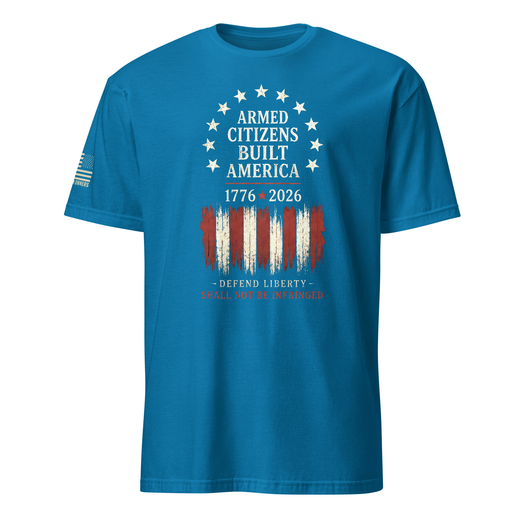 Supersoft – Short Sleeve – Unisex – “Armed Citizens Built America” - Image 9
