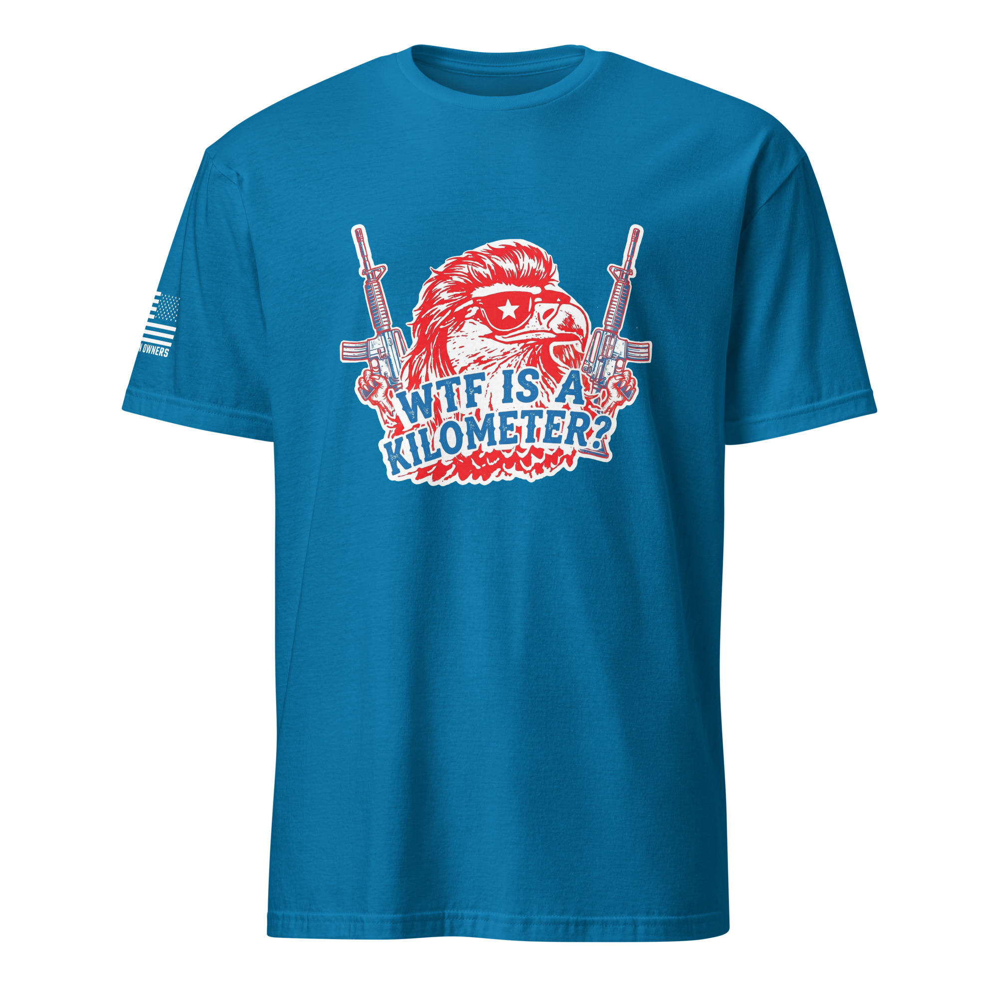 Supersoft – Short Sleeve – Unisex – "WTF Is A Kilometer” - Image 9